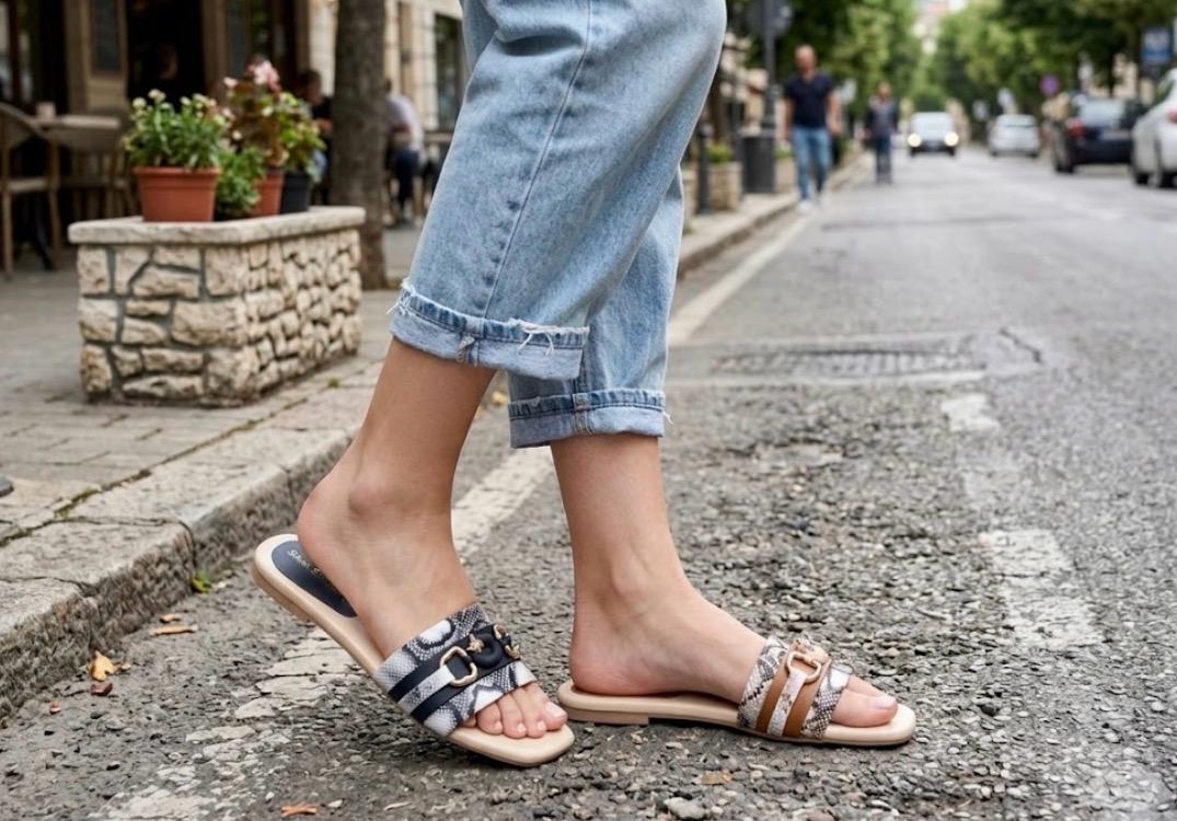 Royal Snake Printed Slipper