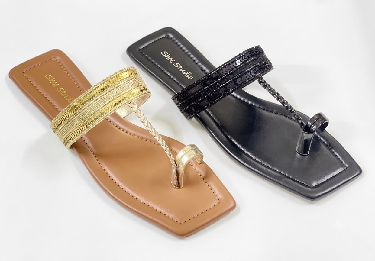 Nova Shine Kohlapuri Slipper