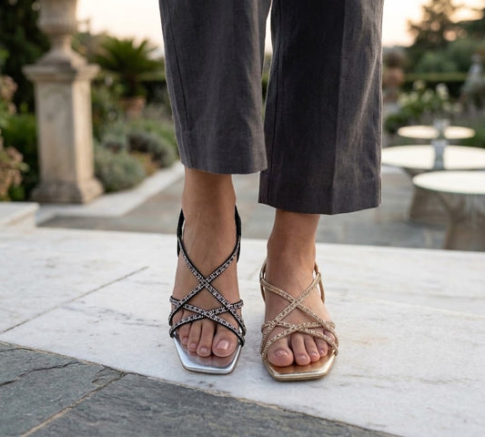 Twinkle Cross Sandal