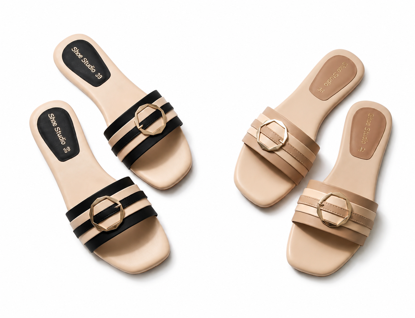 Premium Striped Slipper