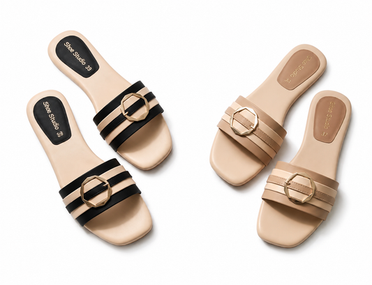 Premium Striped Slipper