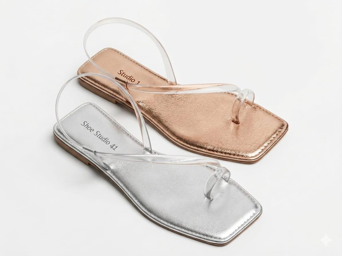 Transparent Toe Sandal